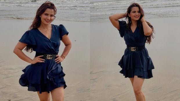 Neelam Giri A rising star from Bhojpuri cinema with nearly 5 million Instagram followers, Neelam Giri is set to add some desi tadka to the reality show. (Image Source: Instagram)