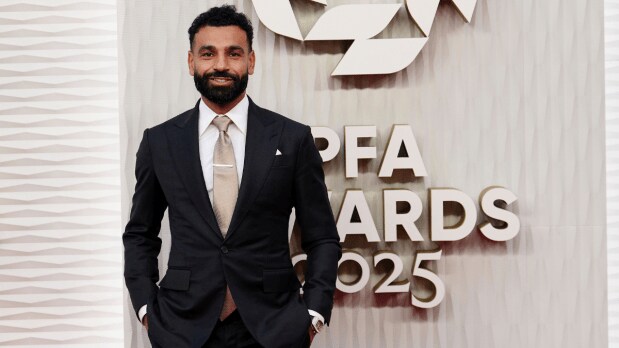  Liverpool's Mohamed Salah and Arsenal's Mariona Caldentey were voted the men’s and women’s player of the year in English soccer for last season at the Professional Footballers’ Association awards on Tuesday. For Salah, it marks a record third time he has won the award that is voted for by his fellow professionals. The Professional Footballers Association also announced the Premier League team of the season, where players from Liverpool and Arsenal were seen to dominate positions inside the squad. (Photo Source: Associated Press)