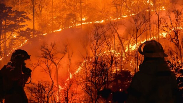 Structural Closures: The blaze threatened about 450 structures and forced the closure of the highway in both directions east of Santa Maria, a city of about 110,000 people in Santa Barbara County. (Photo Source: Reuters)