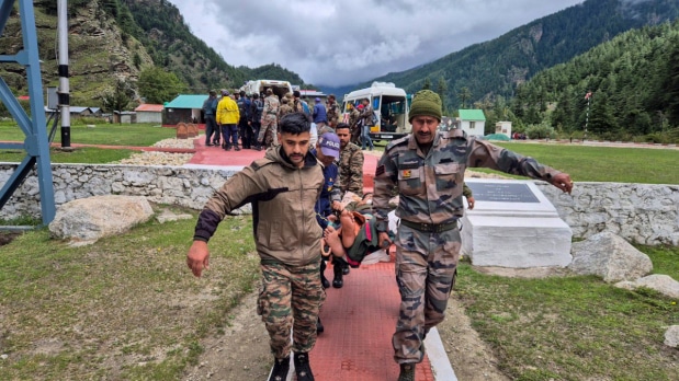 Medical teams set up temporary health camps to provide urgent care for the injured near disaster zones, ensuring prompt treatment for flood victims amid logistical challenges. (Photo Source PTI)