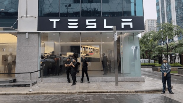 The company, which opened its second experience centre in India at Aerocity here in the national capital, plans to have supercharging stations in Gurugram and Noida, besides one more in Saket, Tesla Regional Director (South East Asia) Isabel Fan said. (Photo Source: Official X handle Tesla_India)