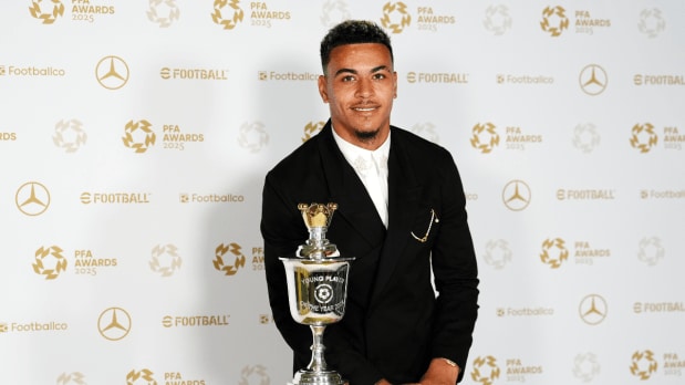 Aston Villa's Morgan Rogers was recognised at the annual PFA Awards ceremony in Manchester. Rogers, a key player for Villa, had 18 goal contributions in 37 Premier League appearances. (Photo Source: Associated Press)