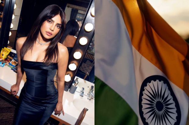 A clip of the waving tricolour paired with the instrumental patriotic song, Priyanka Chopra Jonas celebrated the Independence of her country on X and wrote 