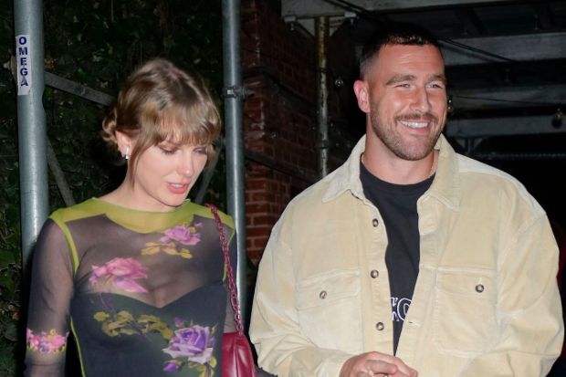 The couple was repeatedly spotted, hand-in-hand, by the paparazzi. Tabloids speculated their relationship and even hinted at 'secretly meeting' in New York. However, fans believed Kelce was always interested in Swift from the beginning. (Image: X)