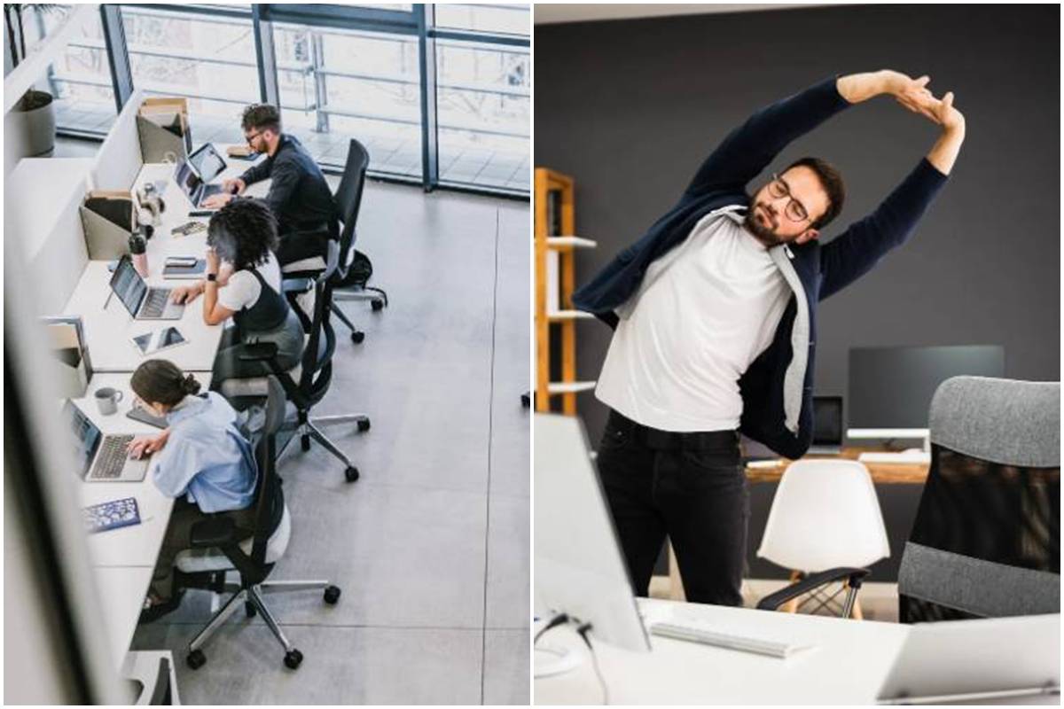 7 expert tips to stay healthy if you have a desk job in pictures