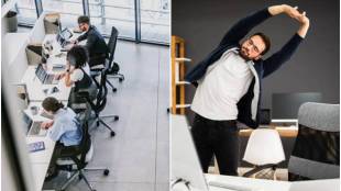 7 expert tips to stay healthy if you have a desk job in pictures