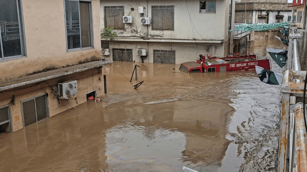 The flooding also caused considerable damage to infrastructure, destroying numerous buildings and disrupting transportation by blocking major roads, including the Karakoram Highway and Baltistan Highway in Gilgit-Baltistan, located in Pakistan-occupied Kashmir (PoK). (Photo Source: Associated Press)