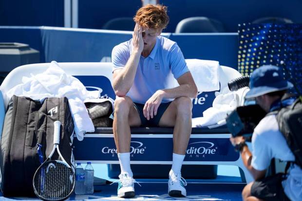 Sinner’s stunning 26-match winning streak on hardcourts came to a sudden end. The top seed was seeking to defend his Cincinnati crown, but couldn’t make it. (Photo source: Reuters)