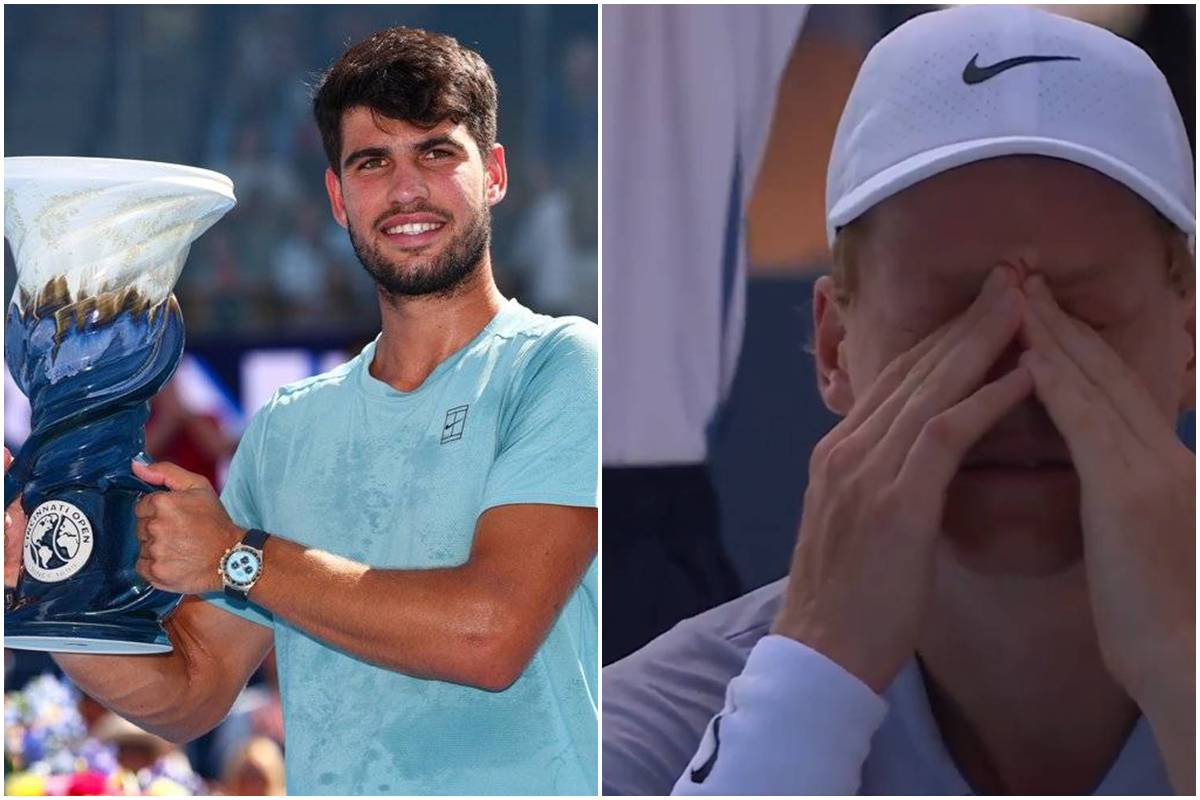 Alcaraz vs Sinner Cincinnati final in pictures