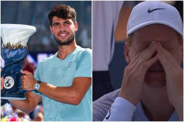 Carlos Alcaraz bagged the Cincinnati Open title after Jannik Sinner was forced to retire unwell in the final on Monday. The world number one was trailing 0-5 in the first set and ended his 26-match hardcourt winning run, raising doubts over his preparedness for the US Open.On the other hand, Alcaraz, who claimed his third Masters 1000 crown of the year after victory in Rome and Monte Carlo, sympathised with his opponent, calling him a 
