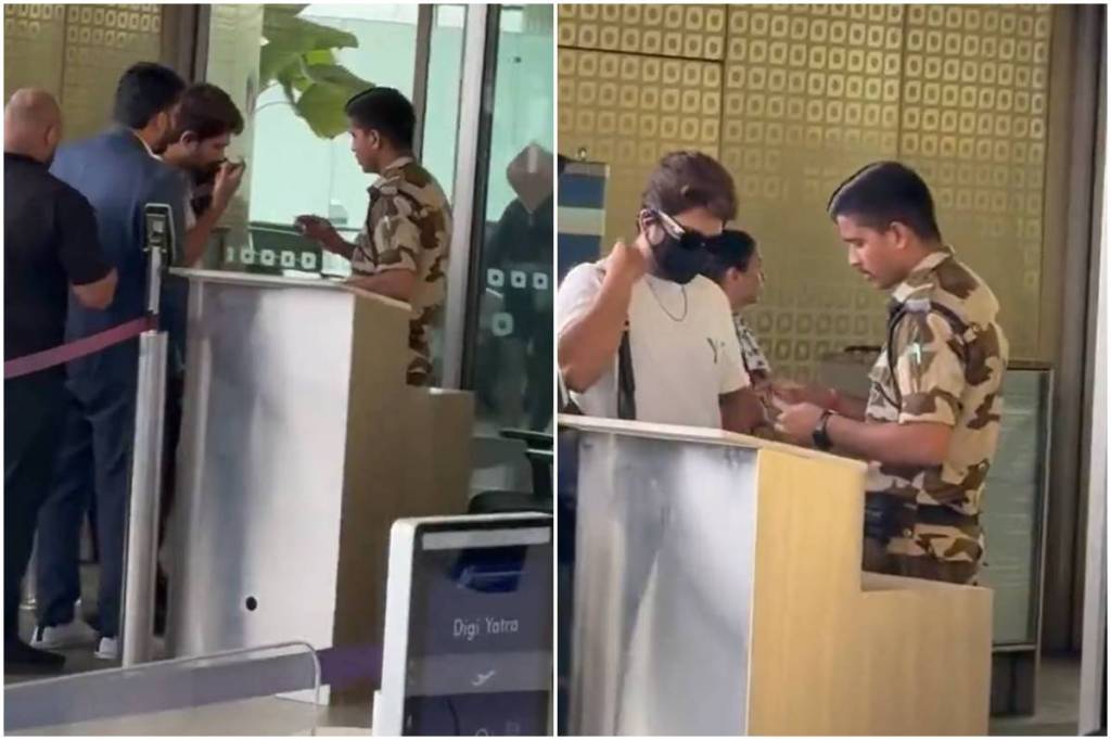 Allu Arjun stopped at mumbai airport