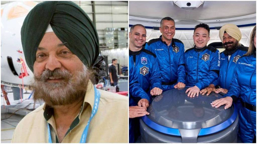 Arvinder Singh Bahal to fly in Blue Origin