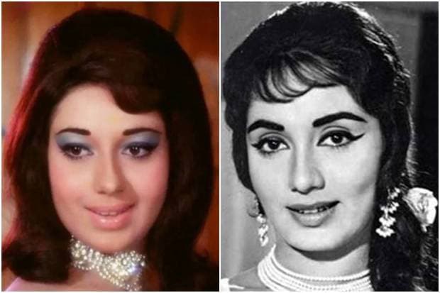 Babita Kapoor and Sadhana- These legendary actresses are first cousins and ruled Bollywood in the 60s and 70s. (Photo source: Instagram and IE)