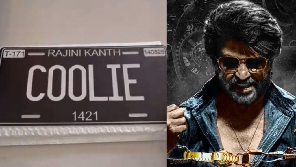 Rajini mania takes on US – Number plates to flash dance, fans shower love on ‘Coolie’ Rajini mania takes on US – Number plates to flash dance, fans shower love on ‘Coolie’
