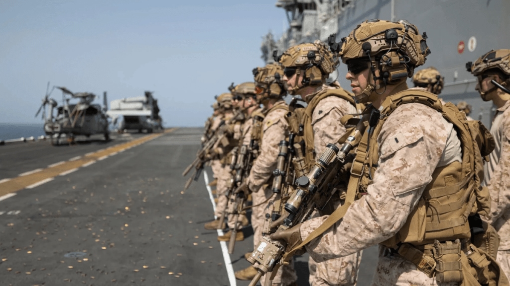 (Representational Image) First established in 1775, the US Marine Corps was commissioned to serve as landing troops for the US Continental Navy. 