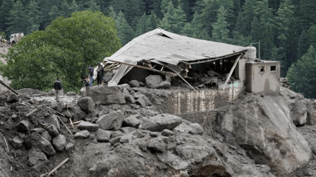 At least 50 seriously injured people were treated at hospitals, many of them rescued from a stream filled with mud and debris. 