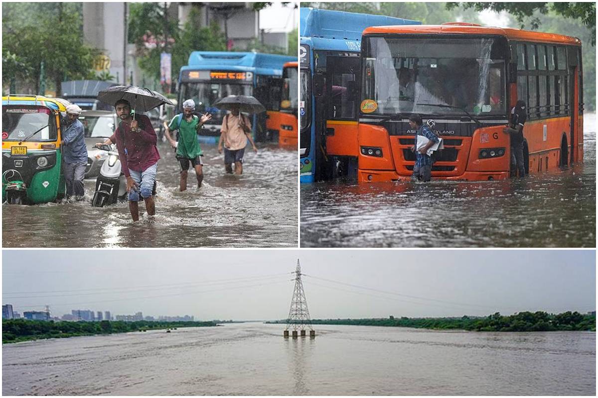 Delhi rains in pictures