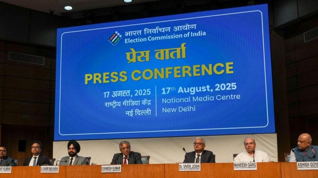 India, India news, India news today, Today news, Google news, Breaking news, Gyanesh Kumar, Election Commission, vote theft, Chief Election Commissioner, Bihar electoral rolls, Special Intensive Revision