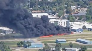 montana plane crash Kalispell airport