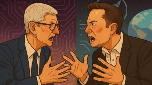 open ai elon musk apple app store grok ranking