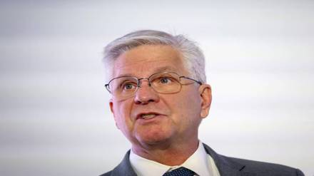 Federal Reserve Governor Christopher Waller speaks during the Clearing House Annual Conference in New York City, US. (Photo source: Reuters)