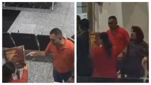 Army officer charged with murderous assault refused to pay for extra luggage, thrashed SpiceJet staff. (Image Source: Screenshot)