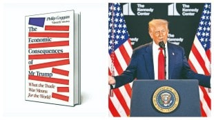 The Economic Consequences of Mr Trump by Philip Coggan. (Image Source: Fe)