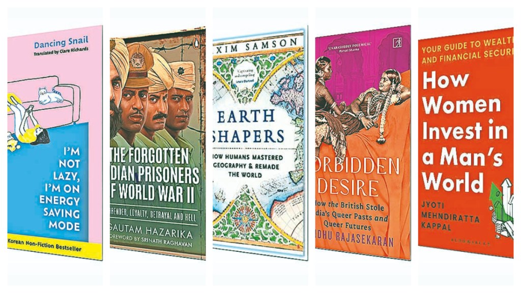 A Selection of New Books on History, Finance, and Self-Care. (Image Source: Company)