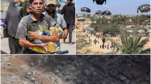 Gaza City famine in images