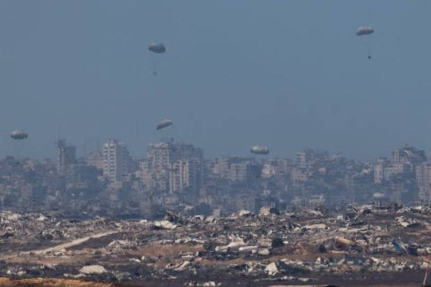  The US and Israel blame Hamas for looting and diverting the aid, an allegation that the group has denied. (Photo source Reuters)