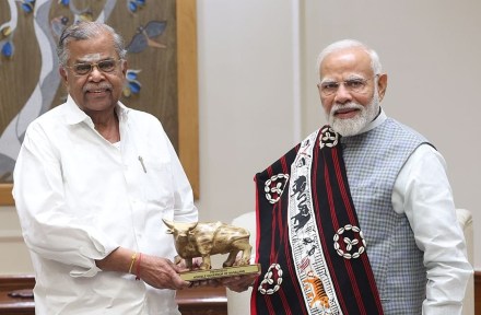Nagaland Governor La Ganesan dies at 80, PM Modi hails 'true nationalist' - Who was he? (Photo: Narendra Modi/X) Nagaland Governor La Ganesan dies at 80, PM Modi hails 'true nationalist' - Who was he? (Photo: Narendra Modi/X)