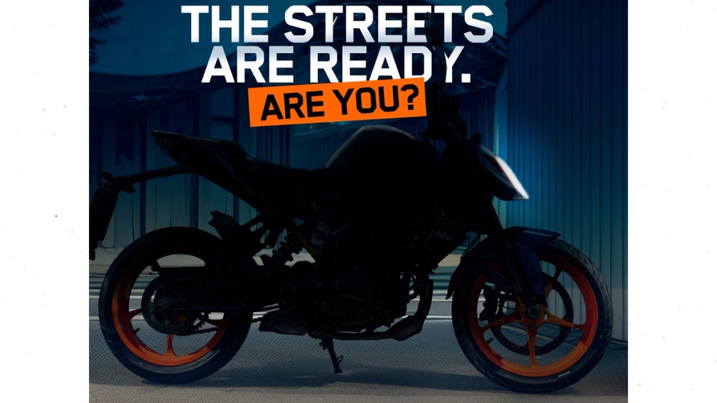 KTM Duke 160 teaser