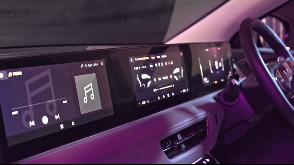 Mahindra XEV 9e dashboard