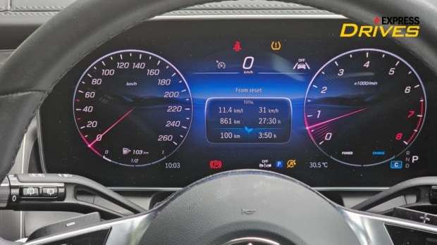 Mercedes-Benz GLC instrument panel