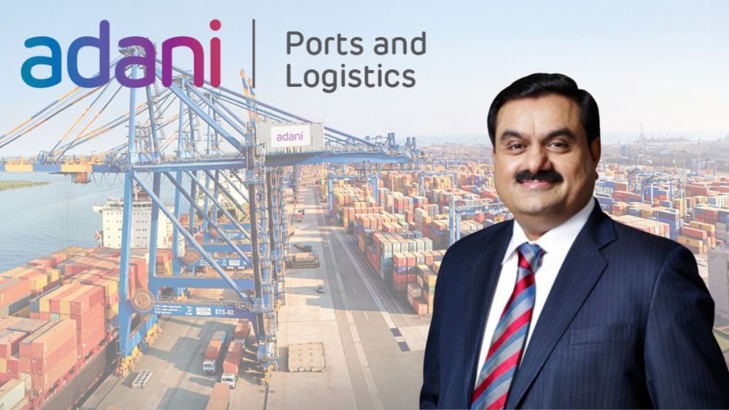 Adani Ports, APSEZ, Gautam Adani, key managerial role, Q1FY26, profit, revenue, logistics, marine segment, cargo volume, Adani Group