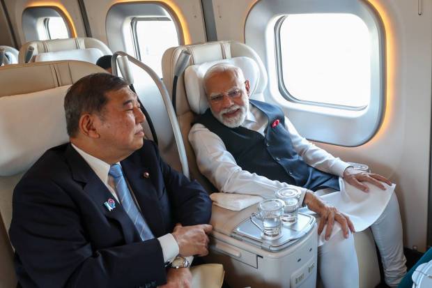 Both leaders discussed cooperation across sectors, including the economy and defence. (Photo source: X@narendramodi)