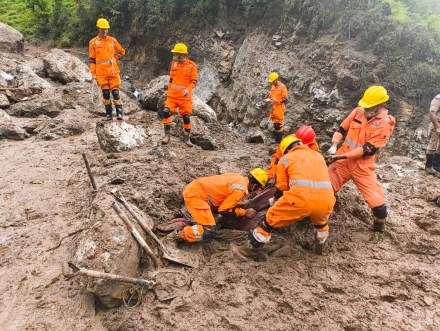 Search and rescue operation underway in Bageshwar following a cloudburst on August 31 | Representational image/PTI