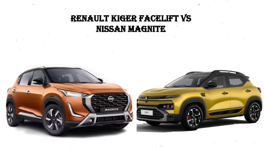 Renault Kiger vs Nissan Magnite