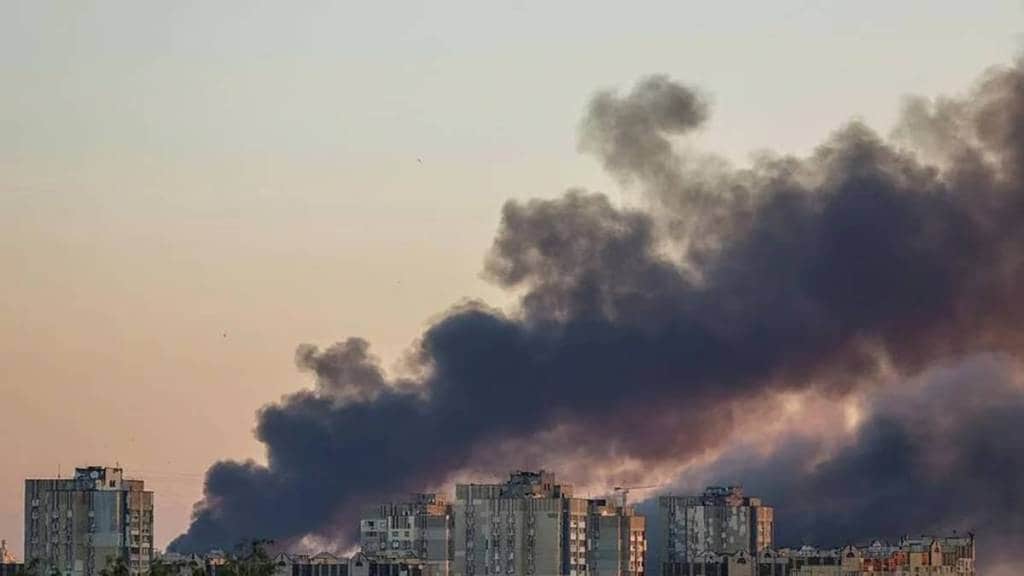 Russia strikes ukraine