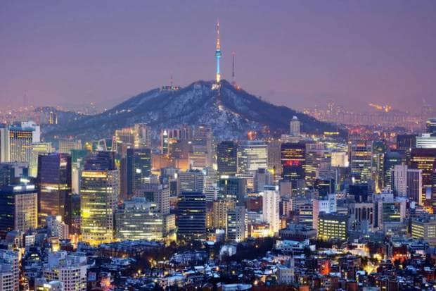 Seoul, South Korea: Tops the index with a 25.2% annual hike, indicating robust housing demand. (Photo source: Canva)