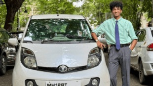 'Tum log India me...' Ratan Tata’s Aide Shantanu Naidu Mocks Google Gemini AI saree trend, shares video on Instagram. Shantanu Naidu, Tata Nano Lily