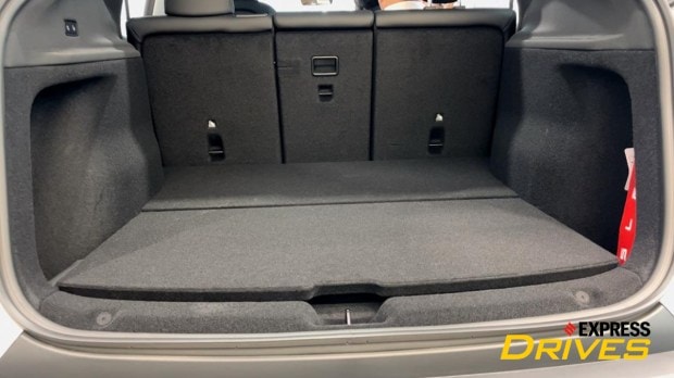 Tesla Model Y boot space