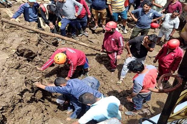  Rescue operations are being conducted by the forces like NDRF, SDRF, ITBP, and SSB teams amid debris and damaged homes. (Photo source: PTI)