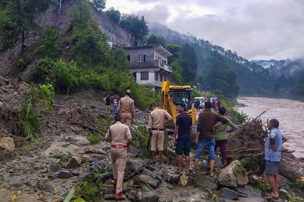 Uttarakhand CM Pushkar Singh Dhami has assessed the rescue work and has appealed for swift relief, rehabilitation, and expert disaster studies. (Photo source: PTI)
