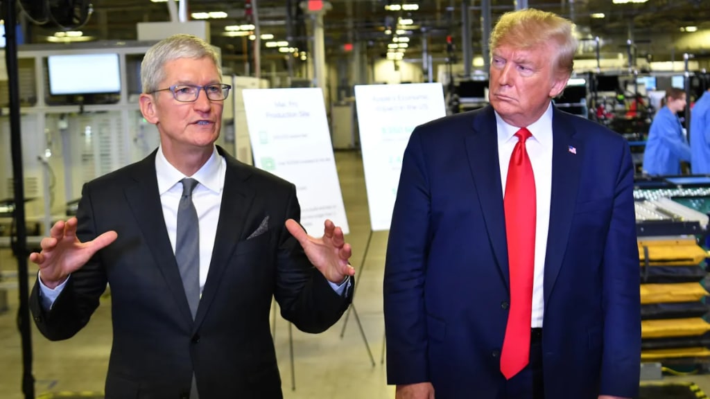 Trump, Apple US investment