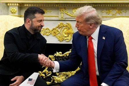 Trump Zelenskyy Meeting in Washington Today Live: President Donald Trump meets with Ukraine's President Volodymyr Zelenskyy in the Oval Office at the White House (AP Photo)