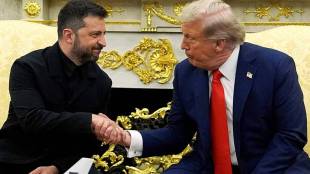 Trump Zelenskyy Meeting in Washington Today Live: President Donald Trump meets with Ukraine's President Volodymyr Zelenskyy in the Oval Office at the White House (AP Photo)
