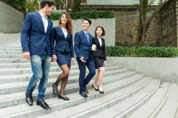 Try to add movement to your everyday routine: Take an active break during lunch, choose stairs instead of elevators. Opt walking for a short distance in place of driving. (Photo source: Canva)