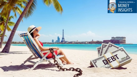 Holiday loans are sold as convenience, but they are really a trap that eats into your future. (This is an AI generated image)