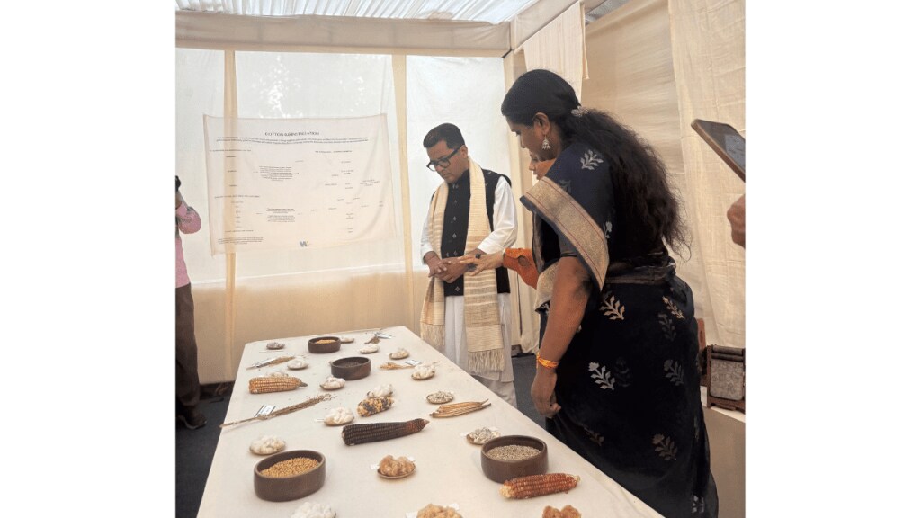 Textile ministry, sustainable fashion, textile, handloom, kala cotton, punasa cotton, konda patti cotton,